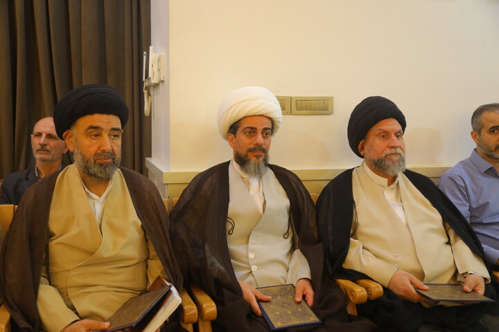 تصاویر / مراسم چهلمین روز ارتحال آیت الله غیب غلامی