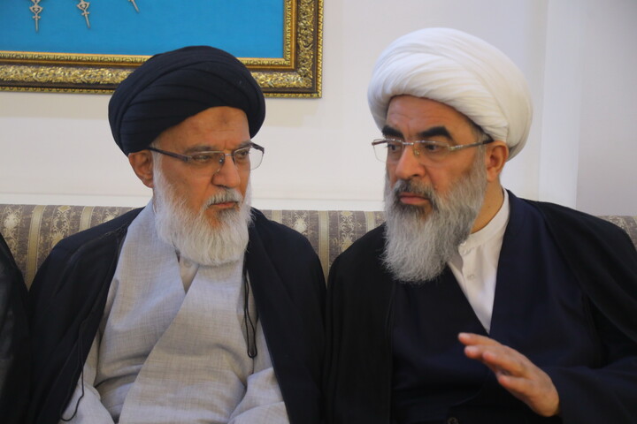 تصاویر / مراسم چهلمین روز ارتحال آیت الله غیب غلامی