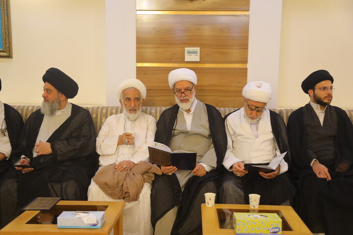 تصاویر / مراسم چهلمین روز ارتحال آیت الله غیب غلامی