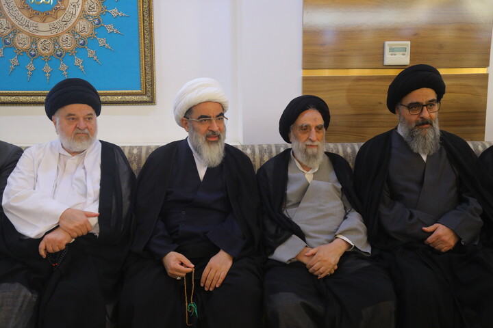 تصاویر / مراسم چهلمین روز ارتحال آیت الله غیب غلامی