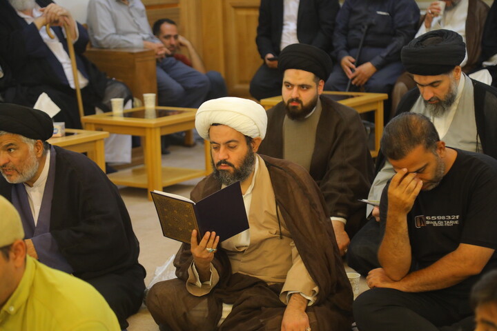 تصاویر / مراسم چهلمین روز ارتحال آیت الله غیب غلامی
