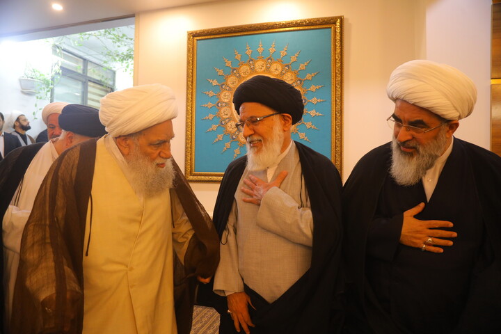 تصاویر / مراسم چهلمین روز ارتحال آیت الله غیب غلامی
