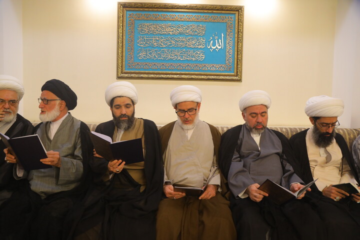 تصاویر / مراسم چهلمین روز ارتحال آیت الله غیب غلامی