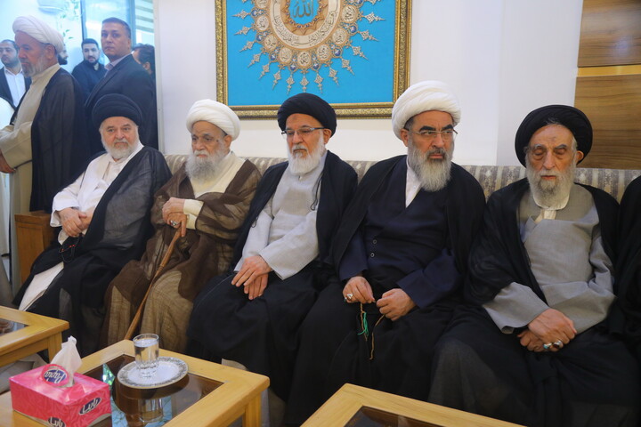 تصاویر / مراسم چهلمین روز ارتحال آیت الله غیب غلامی