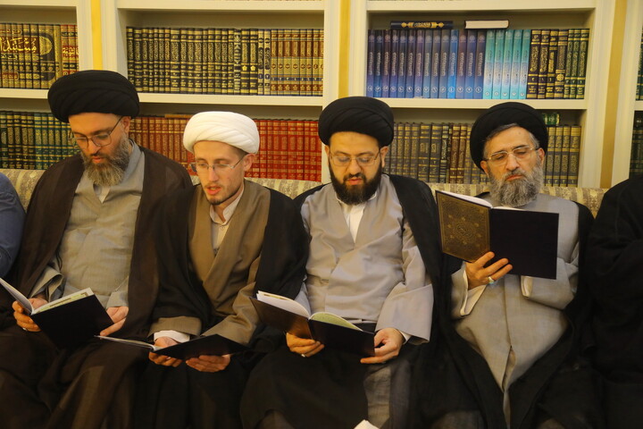 تصاویر / مراسم چهلمین روز ارتحال آیت الله غیب غلامی