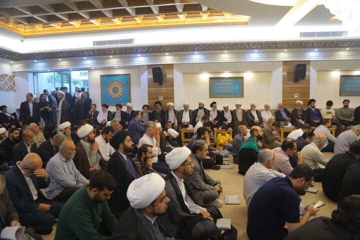 تصاویر / مراسم چهلمین روز ارتحال آیت الله غیب غلامی