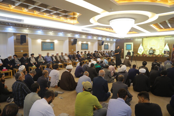 تصاویر / مراسم چهلمین روز ارتحال آیت الله غیب غلامی