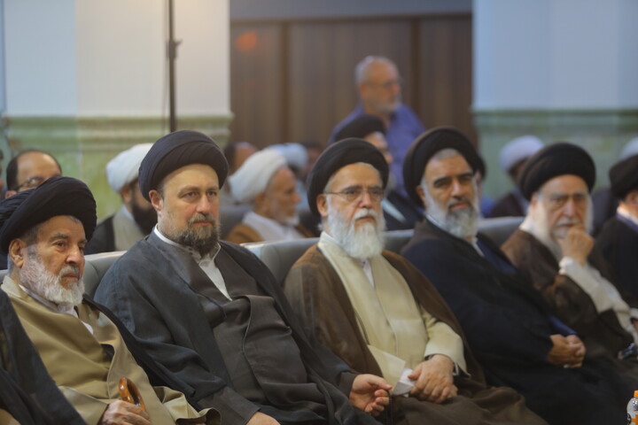 تصاویر /  مراسم چهل‌ و نهمین سالگرد شهادت آیت‌الله سید مصطفی خمینی(ره) در قم