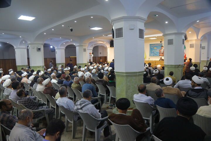 تصاویر /  مراسم چهل‌ و نهمین سالگرد شهادت آیت‌الله سید مصطفی خمینی(ره) در قم