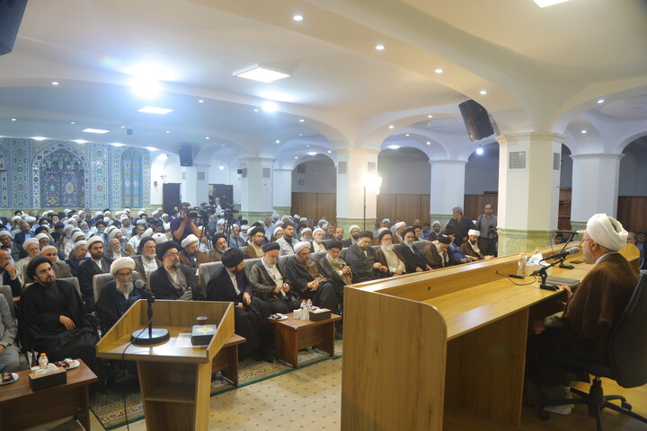 تصاویر /  مراسم چهل‌ و نهمین سالگرد شهادت آیت‌الله سید مصطفی خمینی(ره) در قم