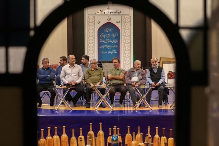تصاویر /  حضور  امام جمعه قزوین در جمع  پیشکسوتان و قهرمانان ورزشی استان قزوین