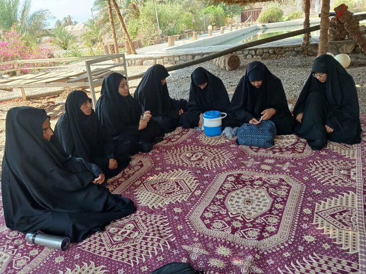 تصاویر/ استمرار «طرح اربعین تعالی» ویژه طلاب جدیدالورود در مدرسه علمیه الزهرا(س) شهداد