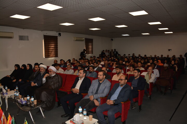 تصاویر/ آیین آغاز سال تحصیلی دانشگاه بین‌المللی اهل‌بیت(ع) و گرامیداشت رهبر شهید