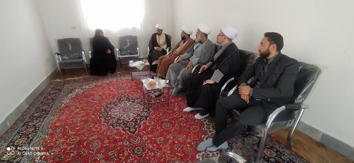 تصاویر| دیدار مدیر مرکز خدمات حوزه‌ علمیه خراسان جنوبی با طلاب مدرسه علمیه خوسف