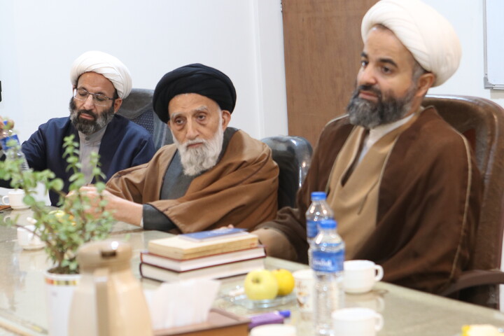 تصاویر/ جلسه معاون آموزش حوزه های علمیه با شورای معاونین حوزه علمیه همدان