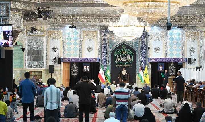 تصاویر/ شب اول مراسم عزاداری فاطمیه در آستان عبدالعظیم(ع)