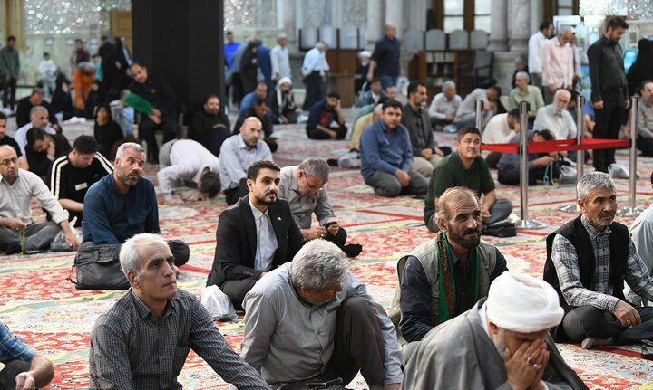 تصاویر/ شب اول مراسم عزاداری فاطمیه در آستان عبدالعظیم(ع)