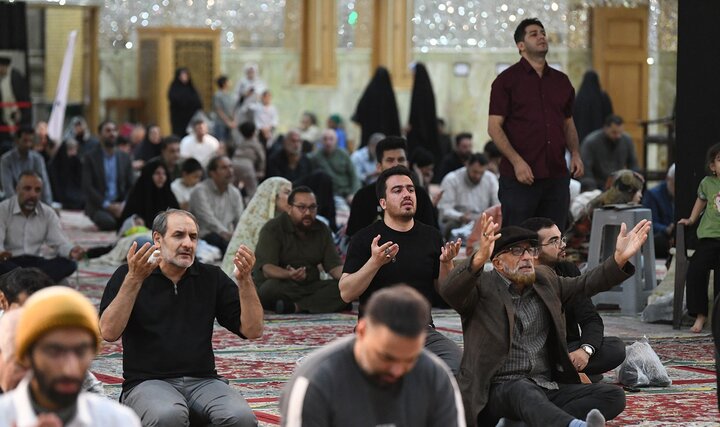 تصاویر/ شب اول مراسم عزاداری فاطمیه در آستان عبدالعظیم(ع)