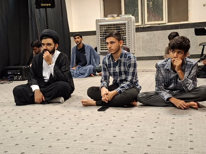 تصاویر/ سوگواری شهادت حضرت فاطمه (س) مدرسه علمیه المّهدی(عج) آران و بیدگل