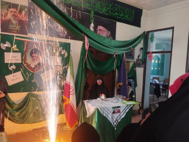 تصاویر/ مراسم جشن ولادت حضرت زینب (س) در مدرسه علمیه فاطمیه بردسیر