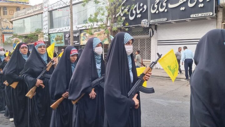 تصاویر/برگزاری رزمایش جانفدا در ساوه