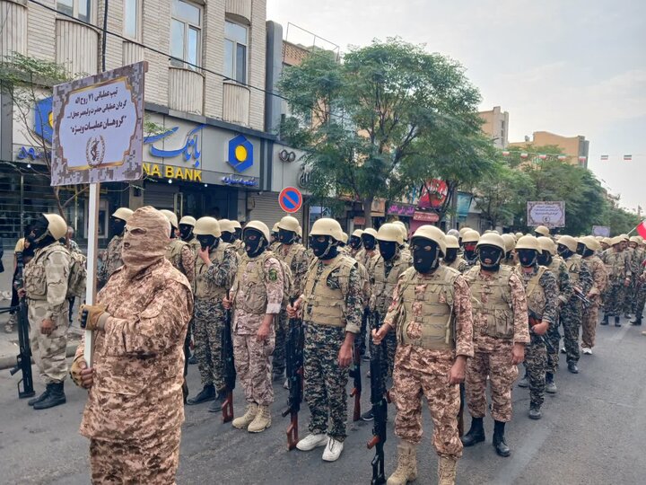 تصاویر/برگزاری رزمایش جانفدا در ساوه
