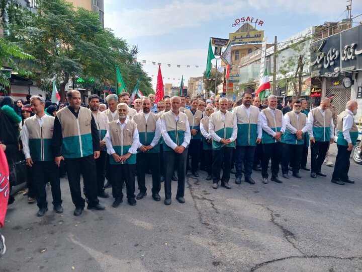تصاویر/برگزاری رزمایش جانفدا در ساوه