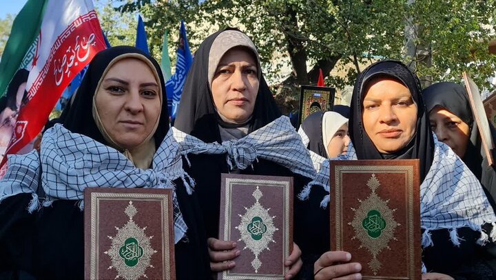 تصاویر/حضور جان فدایان قرآنی در رزمایش بزرگ جان فدا در اراک