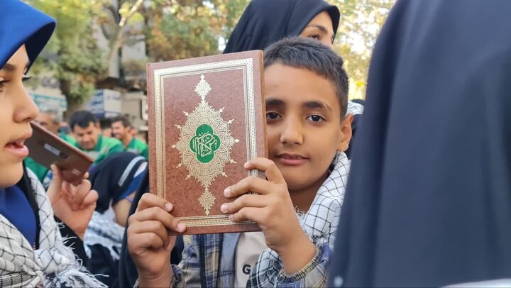 تصاویر/حضور جان فدایان قرآنی در رزمایش بزرگ جان فدا در اراک