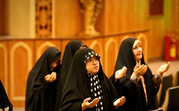تصاویر/ مراسم سوگواری فاطمیه ویژه بانوان در آستان حضرت عبدالعظیم(ع)