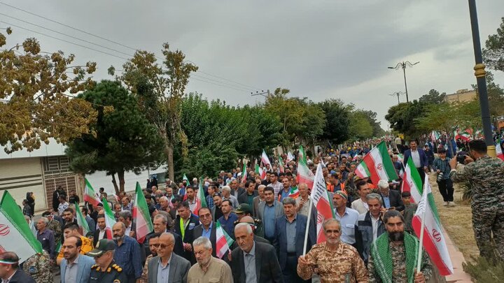 تصاویر/برگزاری باشکوه رزمایش بزرگ جان‌فدایان شهرستان زرندیه