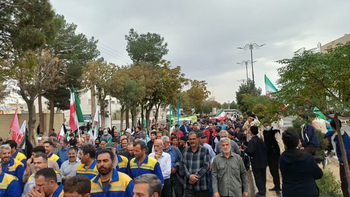 تصاویر/برگزاری باشکوه رزمایش بزرگ جان‌فدایان شهرستان زرندیه