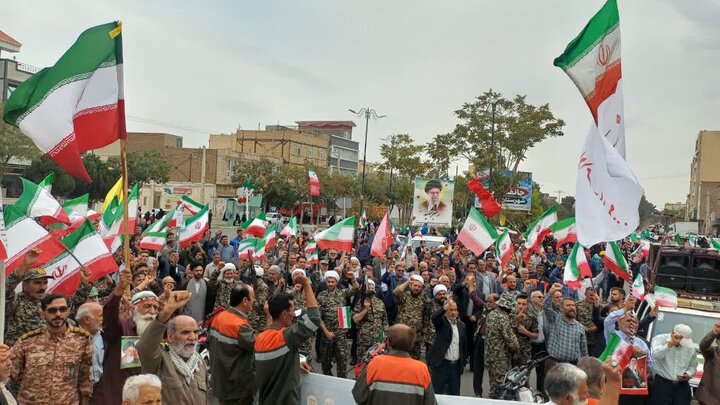 تصاویر/برگزاری باشکوه رزمایش بزرگ جان‌فدایان شهرستان زرندیه