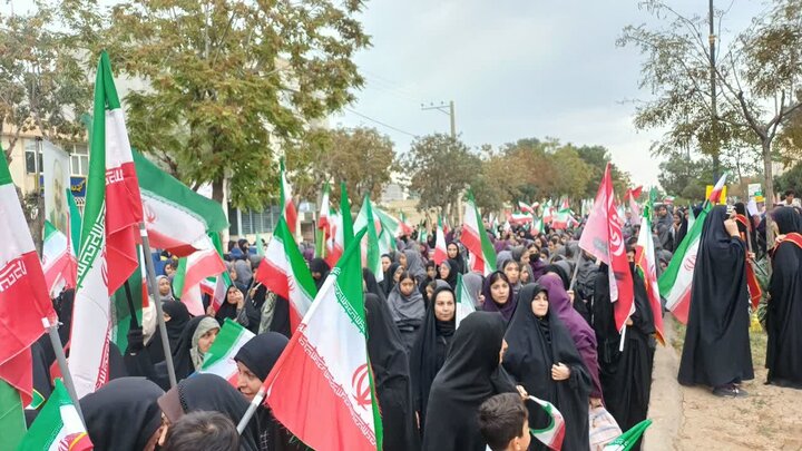 تصاویر/برگزاری باشکوه رزمایش بزرگ جان‌فدایان شهرستان زرندیه