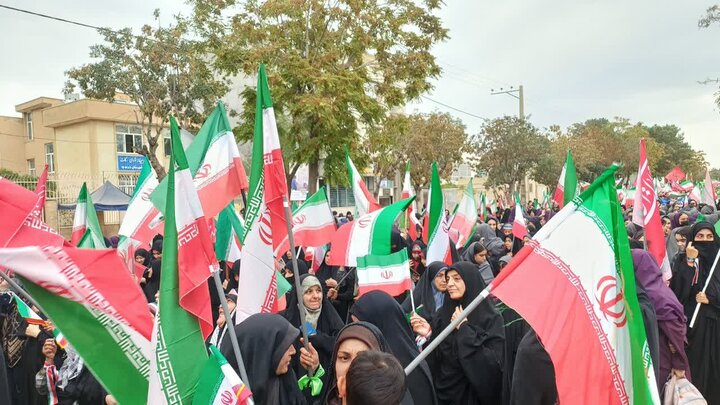 تصاویر/برگزاری باشکوه رزمایش بزرگ جان‌فدایان شهرستان زرندیه