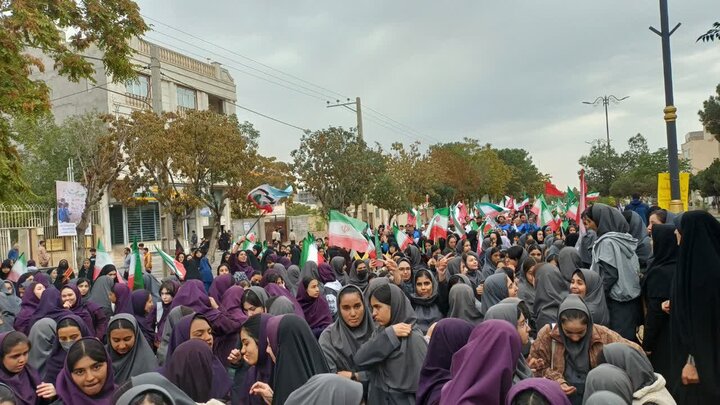 تصاویر/برگزاری باشکوه رزمایش بزرگ جان‌فدایان شهرستان زرندیه
