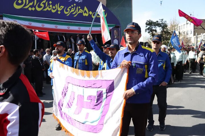 تصاویر/رزمایش سراسری رزمایش ۵۰ هزار نفری جانفدایان ایران در اراک