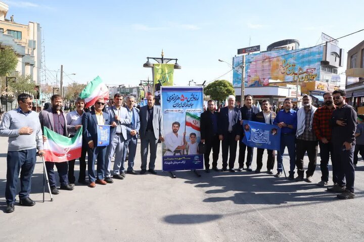 تصاویر/رزمایش سراسری رزمایش ۵۰ هزار نفری جانفدایان ایران در اراک
