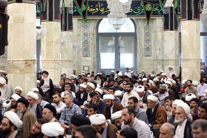 تصاویر/ درس اخلاق آیت الله العظمی جوادی آملی