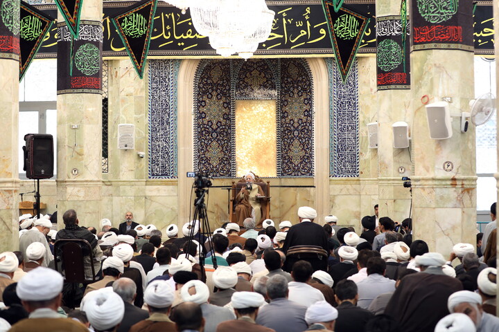 تصاویر/ درس اخلاق آیت الله العظمی جوادی آملی