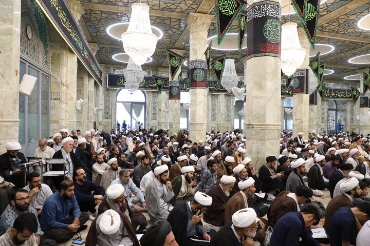 تصاویر/ درس اخلاق آیت الله العظمی جوادی آملی