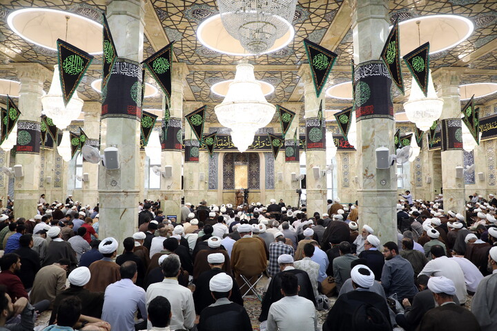تصاویر/ درس اخلاق آیت الله العظمی جوادی آملی
