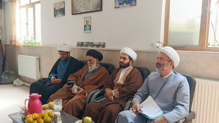 تصاویر/ سرکشی از مدرسه علمیه قرآنی امیرالمومنین ع قروه درگزین همدان