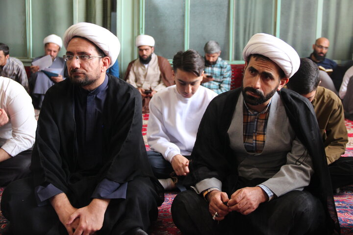 تصاویر / معارفه وتکریم فرمانده جدید بسیج طلاب مدارس علمیه استان قزوین