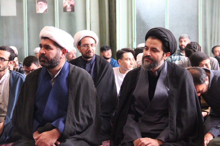 تصاویر / معارفه وتکریم فرمانده جدید بسیج طلاب مدارس علمیه استان قزوین