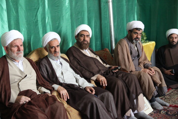 تصاویر / معارفه وتکریم فرمانده جدید بسیج طلاب مدارس علمیه استان قزوین