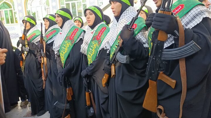 تصاویر/حضور گروهان بسیج طلاب مدرسه علمیه فاطمه الزهرا(س)اراک در رزمایش جان فدا