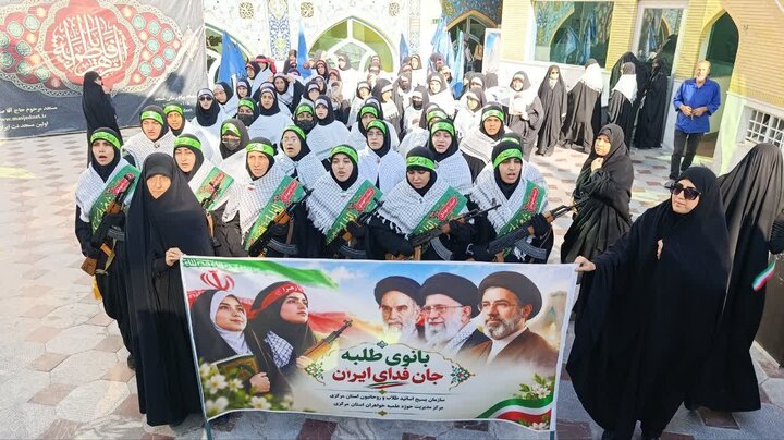 تصاویر/حضور گروهان بسیج طلاب مدرسه علمیه فاطمه الزهرا(س)اراک در رزمایش جان فدا