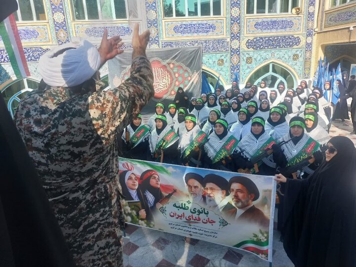 تصاویر/حضور گروهان بسیج طلاب مدرسه علمیه فاطمه الزهرا(س)اراک در رزمایش جان فدا