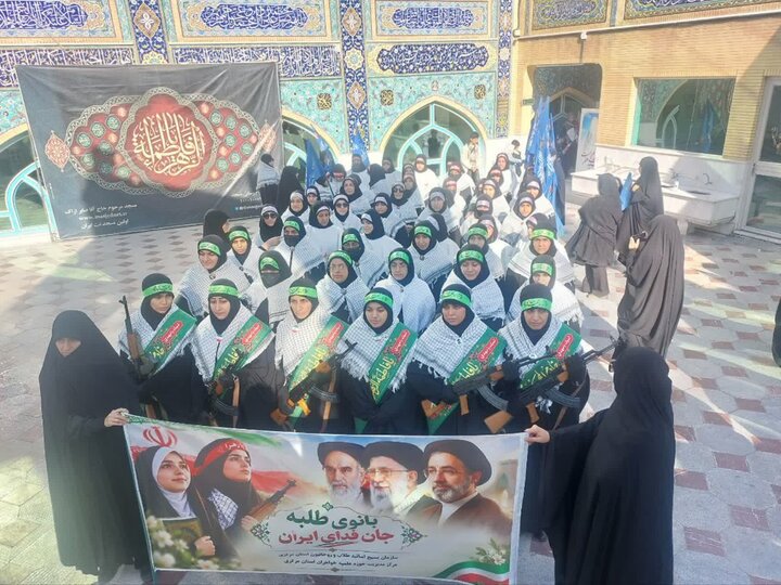 تصاویر/حضور گروهان بسیج طلاب مدرسه علمیه فاطمه الزهرا(س)اراک در رزمایش جان فدا